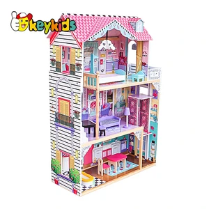 Original Design girls miniature wooden dollhouse supplies for 3 year old W06A220C