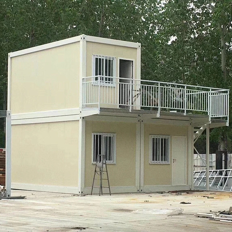 China Sandwich Panel Luxury Modern Villa Tiny Log Prefabricated Prefab House Luxury Price for Sale Container House