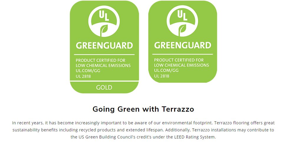 The Environmental Impact of the Use of Cement & Epoxy Terrazzo