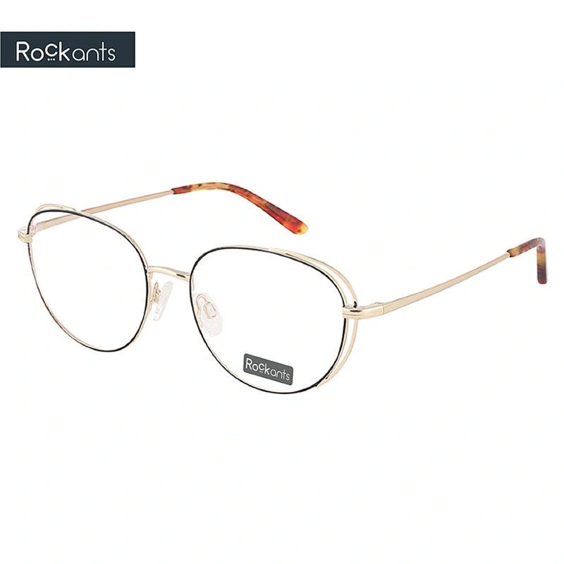 Hot selling custom classic round full rim glasses optical frames handmade metal optical eyeglasses frames