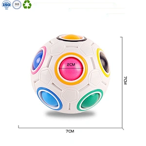 Magic Rainbow color puzzle ball