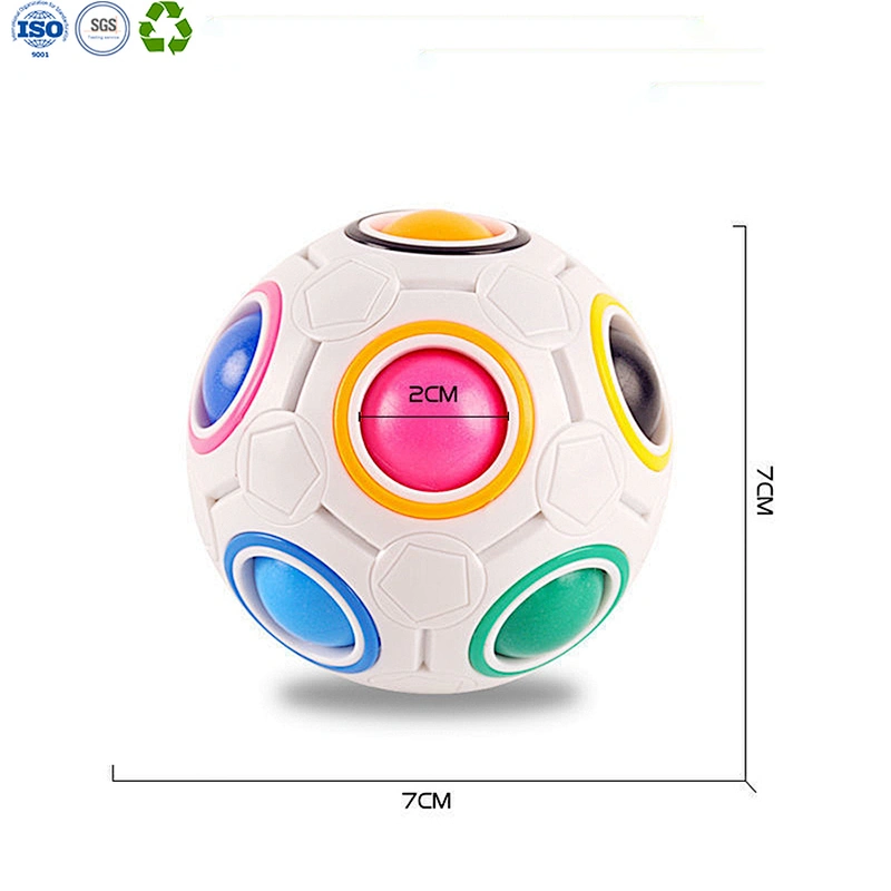 Magic Rainbow color puzzle ball