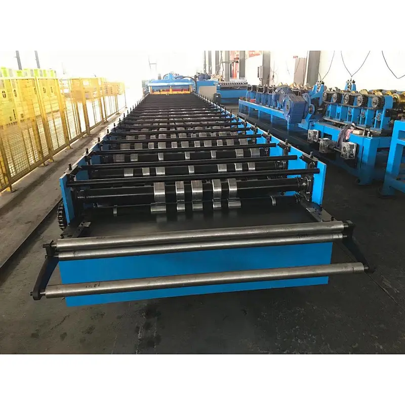 Slant Arc Glazed Tile Machine Roofing Sheet Forming Machine