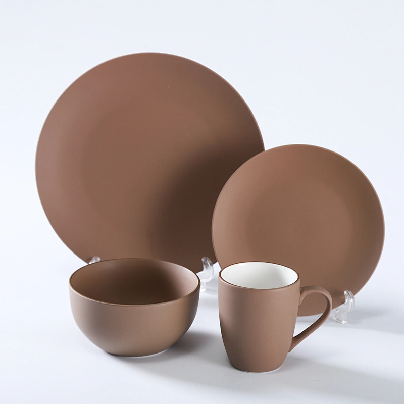 COLOR GLAZE DINNER SET