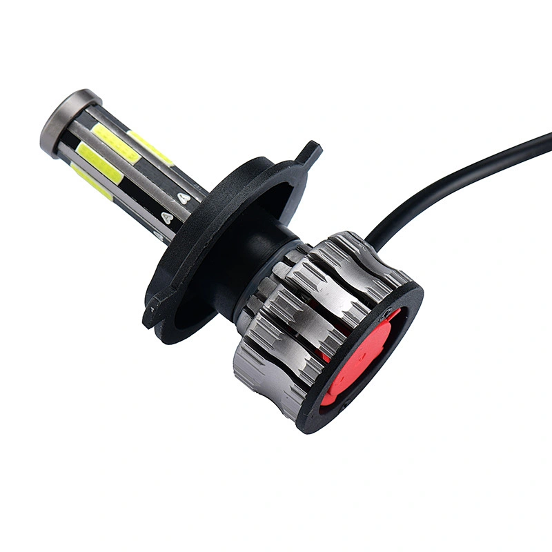 Led H4 Car Head Light All Weather 8 Side Headlight For Car Front Headlamp