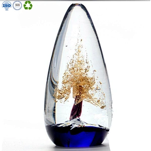 Clear crystal ornament ball tree inside decoration