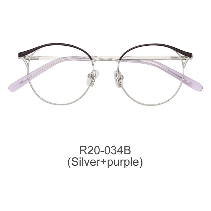 Good quality fashion round metal optical frame glasses eyeglasses optical frame