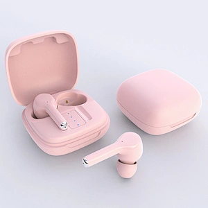 Best Mini Wireless Earbuds With Mic & Truly Wireless Stereo in-Ear Headphones Rechargeable Carry Case-Bluetooth Earbuds White T12