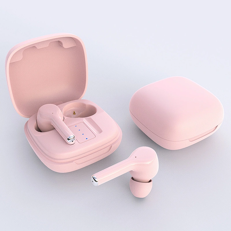 Best Mini Wireless Earbuds With Mic & Truly Wireless Stereo in-Ear Headphones Rechargeable Carry Case-Bluetooth Earbuds White T12