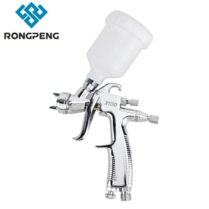 RONGPENG R100 High Technical Air Paint Spray Gun Touch Up Spray gun For Water-based Paint Auto Car Refinish