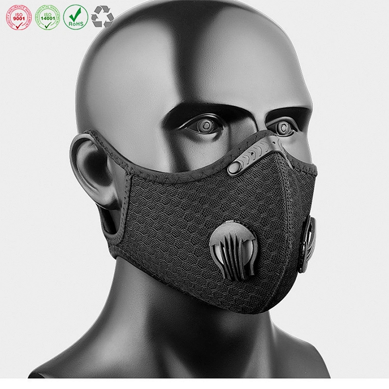 Activated Carbon Sport Face Mask