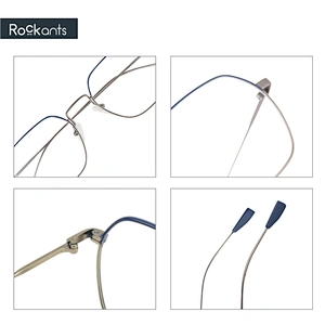 Wholesale custom big full rim hexagonal fashion unisex metal stainless steel optical eyeglasses frame