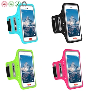 Smart touch waterproof cell phone armband case
