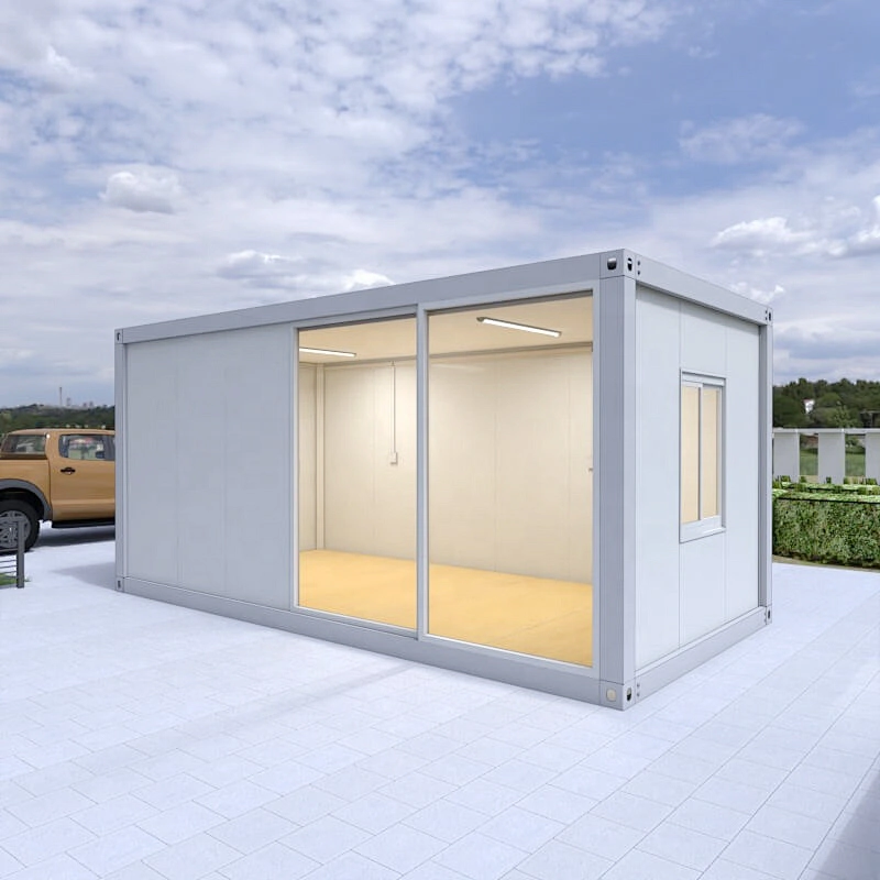 Casa contenedor prefabricada de lujo plegable
