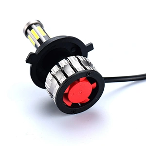 Led H4 Car Head Light All Weather 8 Side Headlight For Car Front Headlamp