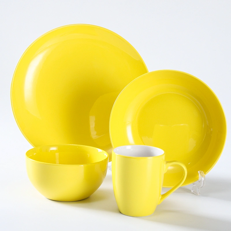 COLOR GLAZE DINNER SET
