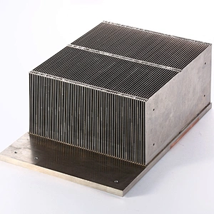 Aluminum copper pipe cooling plate heatsink