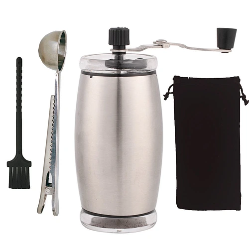 Manual Coffee Grinder with Stainless Steel Shell