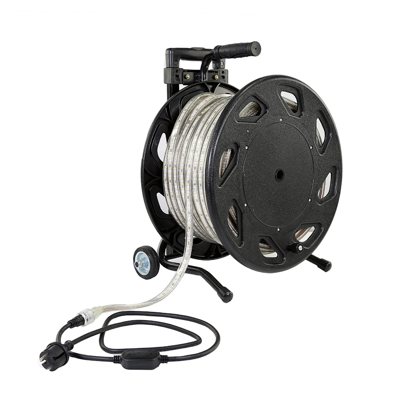 50M 230V Stair Treads LED Strip Lights Led Portable Work Light Stand Strip On Drum Led Work Light