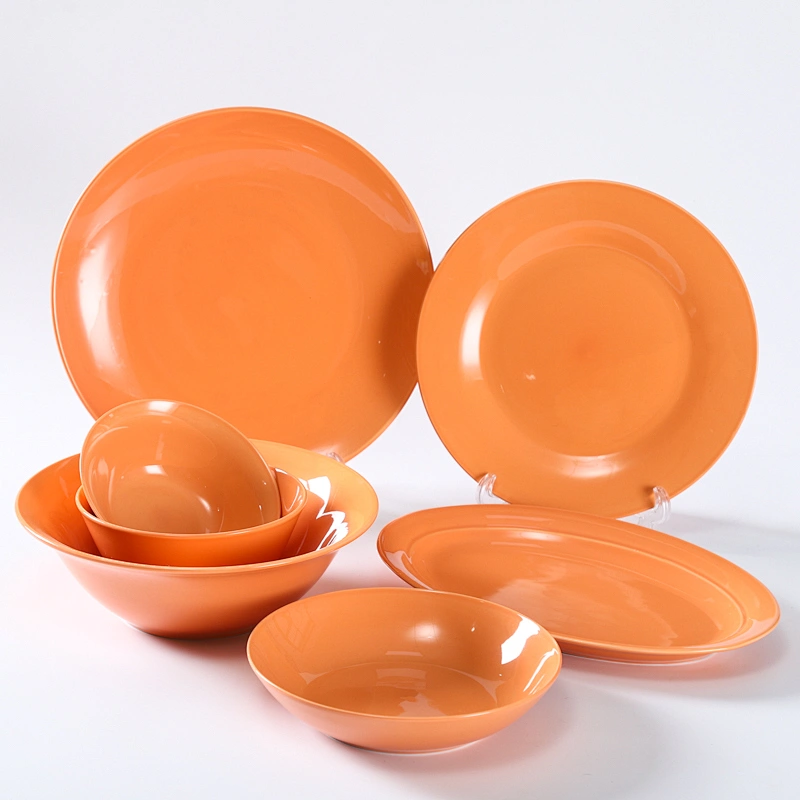 COLOR GLAZE DINNER SET