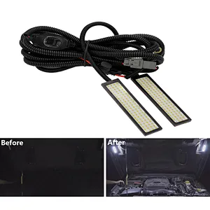 DOCTOR 4X4 UNDER HOOD LIGHT COB LED WITH 3M ADHESIVE STRIP OFFER HIGH BRIGHTNESS