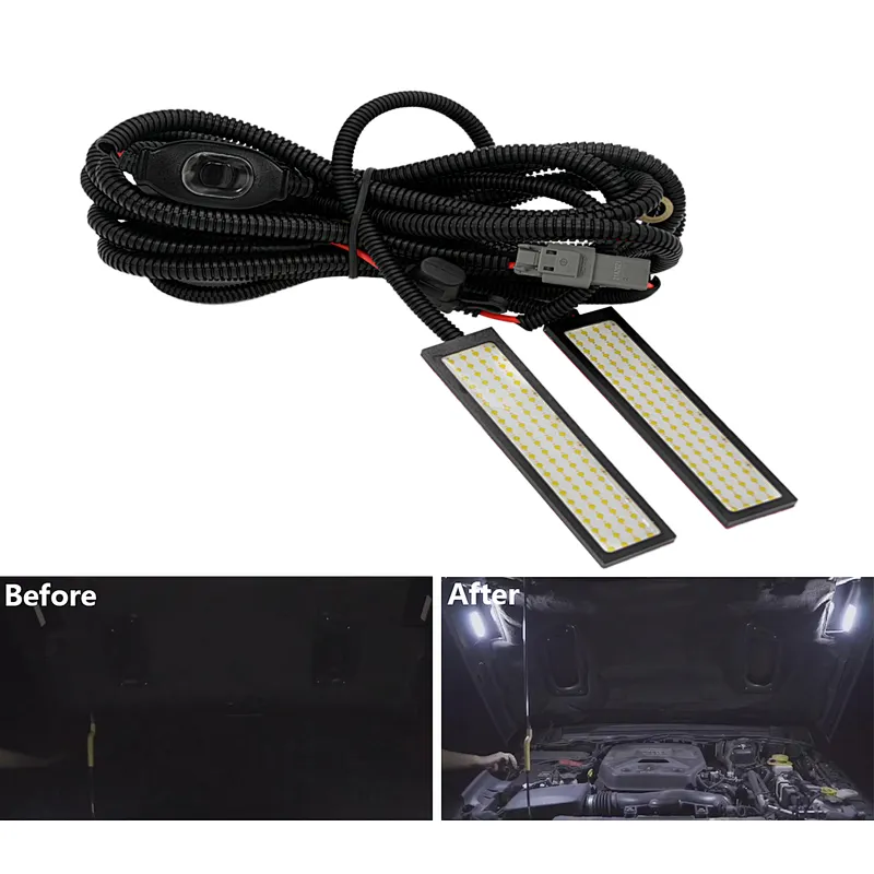DOCTOR 4X4 UNDER HOOD LIGHT COB LED WITH 3M ADHESIVE STRIP OFFER HIGH BRIGHTNESS