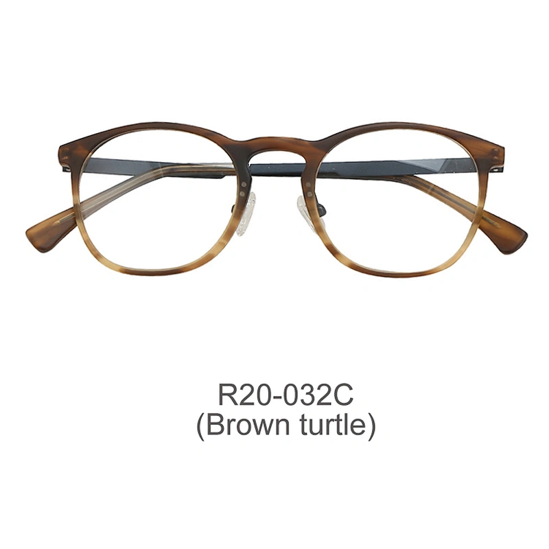 frame glasses optical eyewear acetate unisex round optical lens frame