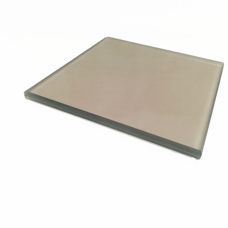 Bronze tinted flat tempered safety tuffen glass