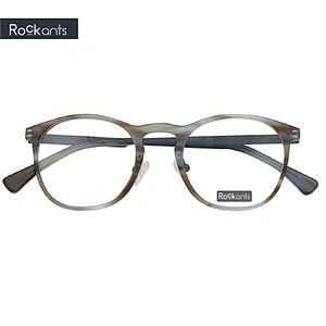frame glasses optical eyewear acetate unisex round optical lens frame