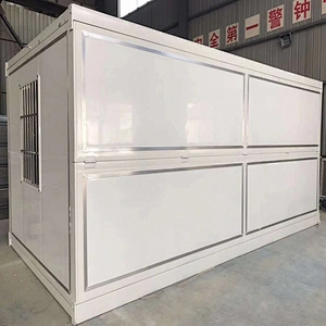 Casa contenedor plegable prefabricada de instalación rápida