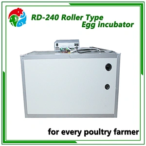 240 chicken roller egg incubator