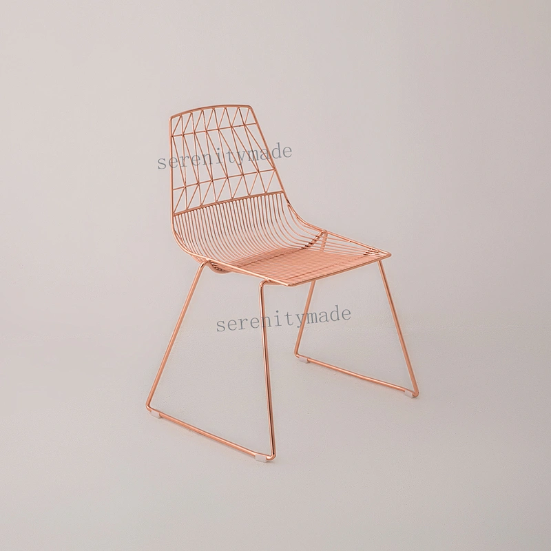 Metal wire chair