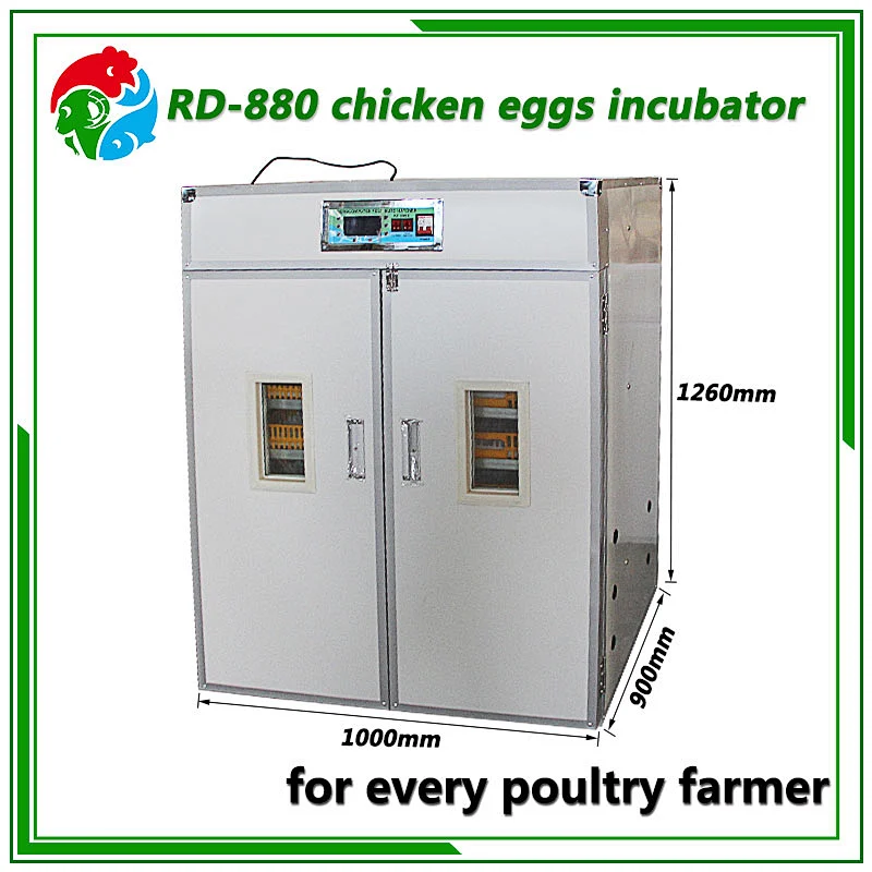 880 chicken egg incubator
