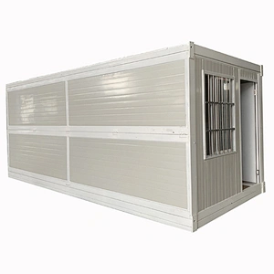 Casa contenedor plegable prefabricada de instalación rápida