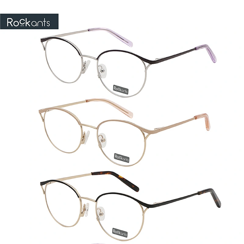 Good quality fashion round metal optical frame glasses eyeglasses optical frame