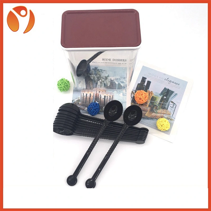 PLASTIC MIXING SPOON