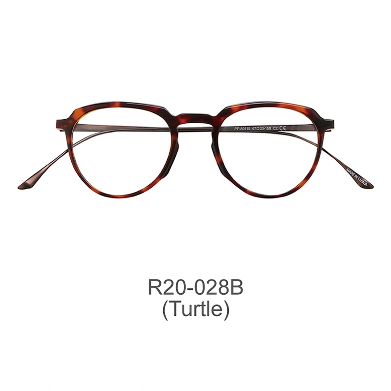New custom classic quality eyeglasses acetate optical frames cup shape glasses