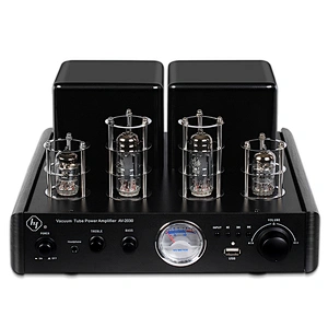 豪韵2030发烧hifi电子管胆机功放机前级diy蓝牙音响组合音箱套装
