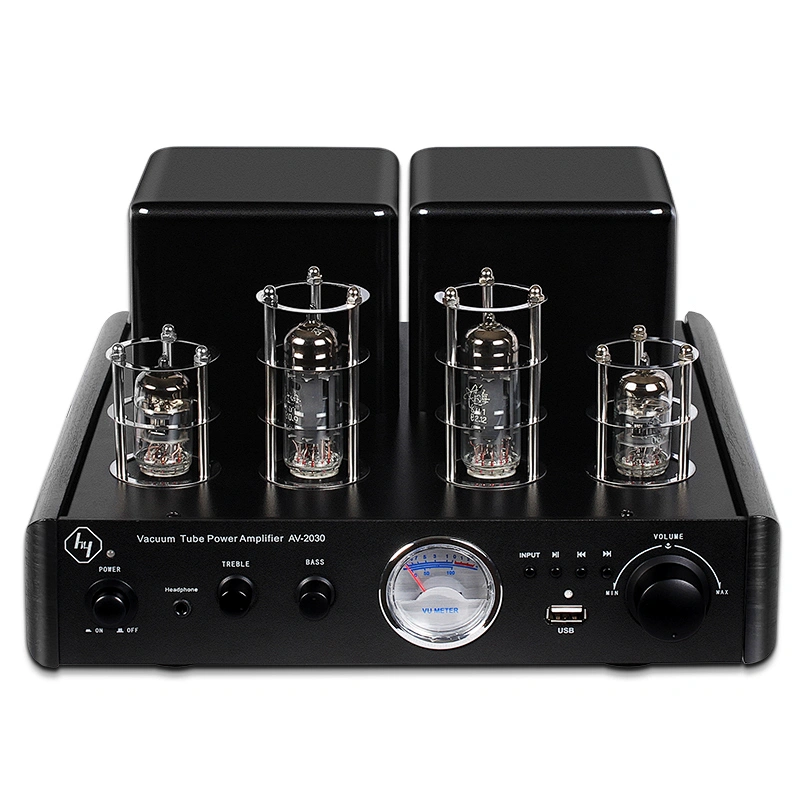 豪韵2030发烧hifi电子管胆机功放机前级diy蓝牙音响组合音箱套装