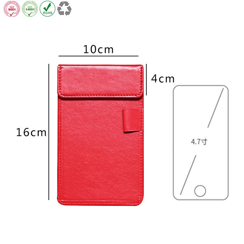 Restaurant pu leather bill board check holder