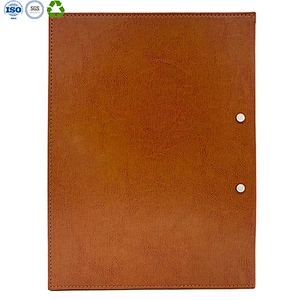 PU menu holder with screw