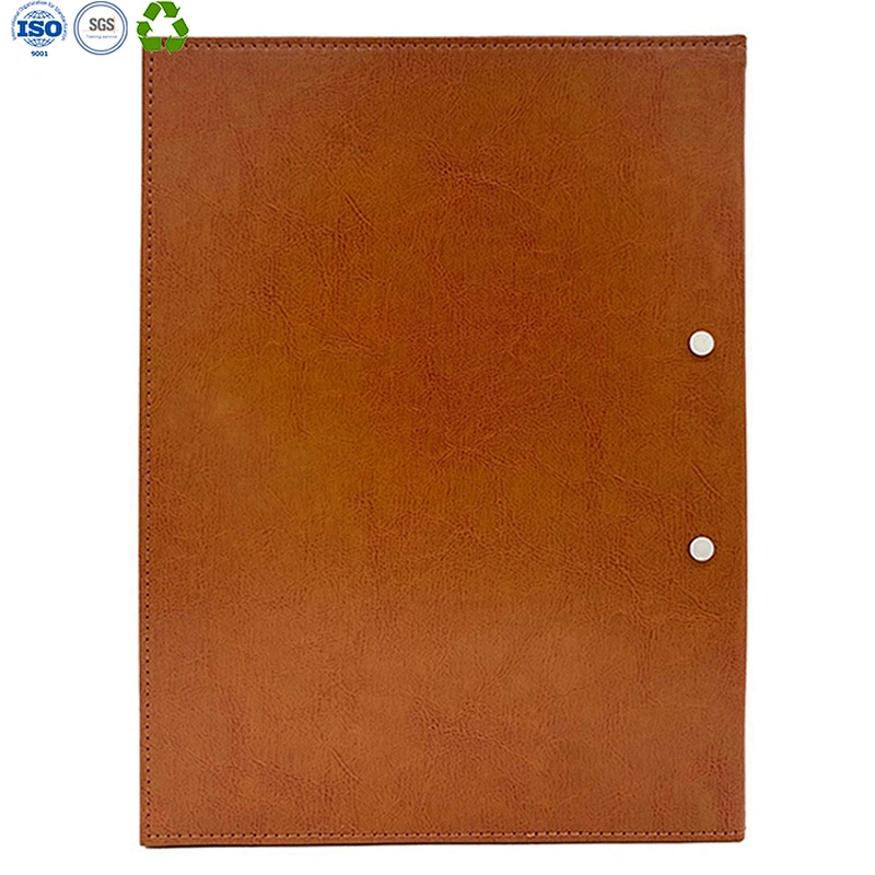 PU menu holder with screw