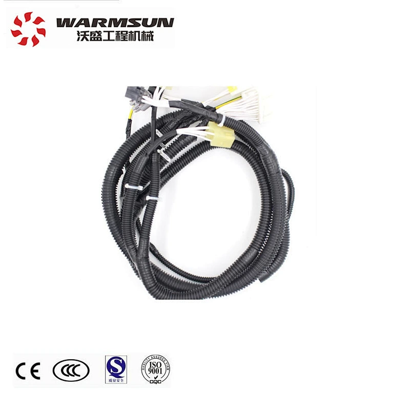 Copper DC30V Excavator Wiring Harness Excavator Electric Parts