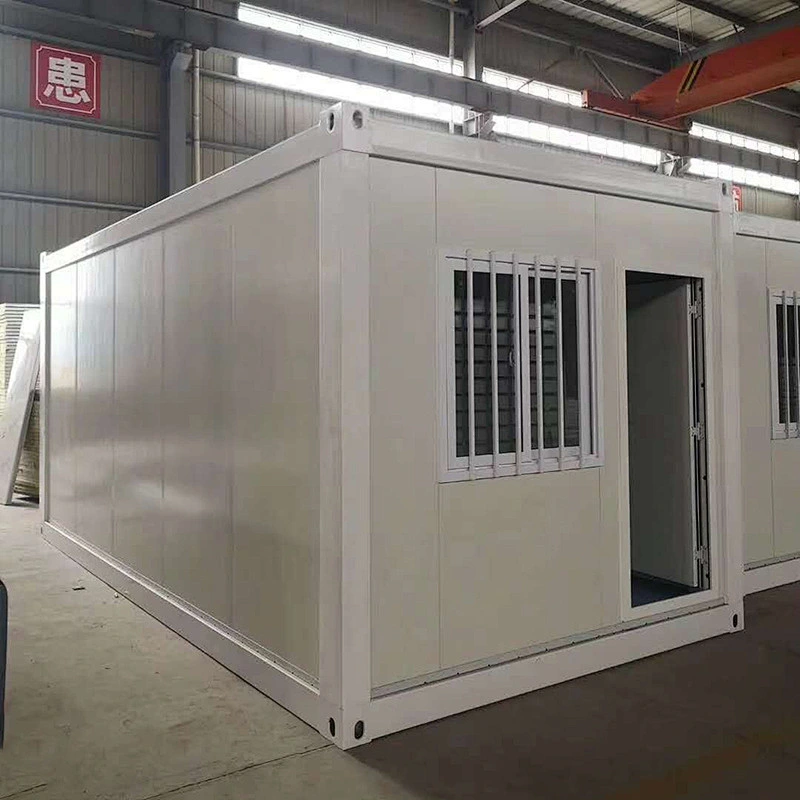 Casas de cabina prefabricadas prefabricadas prefabricadas combinadas prefabricadas del envase del paquete plano pequeño en venta