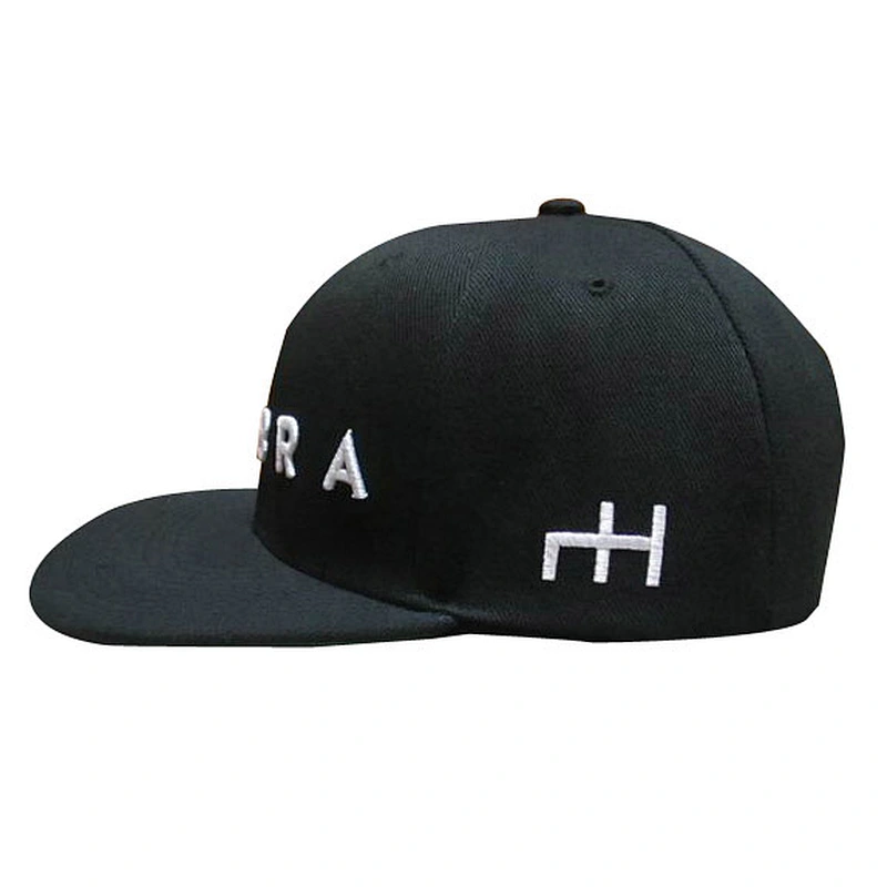 Custom Flat Brim 3D/raised Embroidery Snapback Cap/Hat