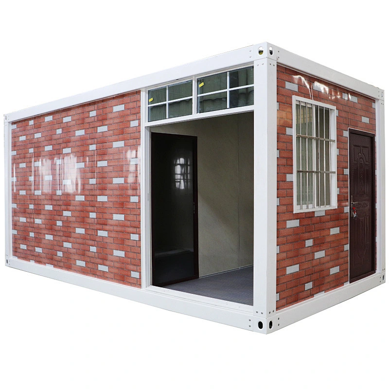 Casa contenedor modular de estilo moderno de oficina de café