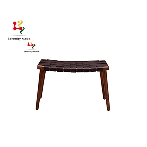 Vintage recycled leather chairs sets