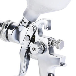 Rongpeng H827-B HVLP Spray Gun 600cc Cup Gravity Paint Air Gun For For Primer Finish Coat Painting