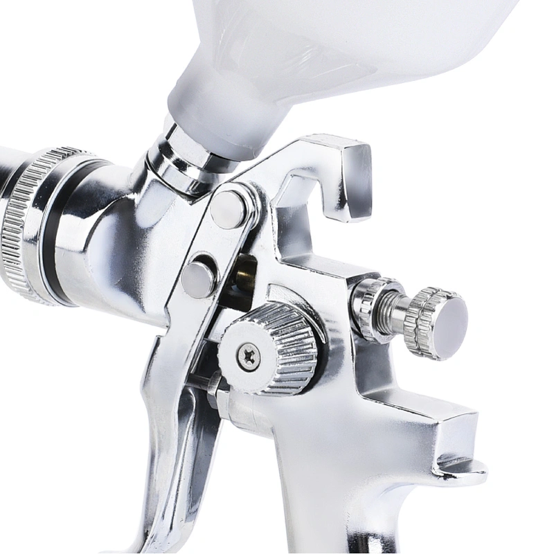 Rongpeng H827-B HVLP Spray Gun 600cc Cup Gravity Paint Air Gun For For Primer Finish Coat Painting