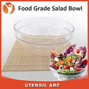 PLASTIC SALAD BOWL